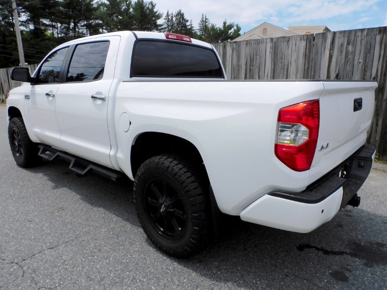 Used 2019 Toyota Tundra 4wd Platinum CrewMax 5.5'' Bed 5.7L (Natl) Used 2019 Toyota Tundra 4wd Platinum CrewMax 5.5'' Bed 5.7L (Natl) for sale  at Metro West Motorcars LLC in Shrewsbury MA 3