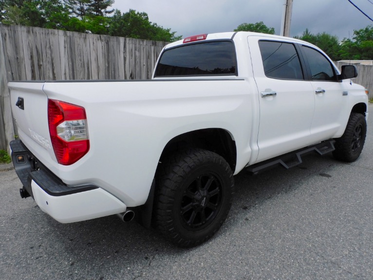 Used 2019 Toyota Tundra 4wd Platinum CrewMax 5.5'' Bed 5.7L (Natl) Used 2019 Toyota Tundra 4wd Platinum CrewMax 5.5'' Bed 5.7L (Natl) for sale  at Metro West Motorcars LLC in Shrewsbury MA 5