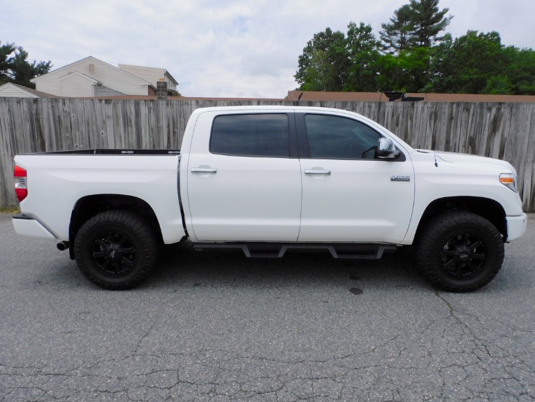 Used 2019 Toyota Tundra 4wd Platinum CrewMax 5.5'' Bed 5.7L (Natl) Used 2019 Toyota Tundra 4wd Platinum CrewMax 5.5'' Bed 5.7L (Natl) for sale  at Metro West Motorcars LLC in Shrewsbury MA 6