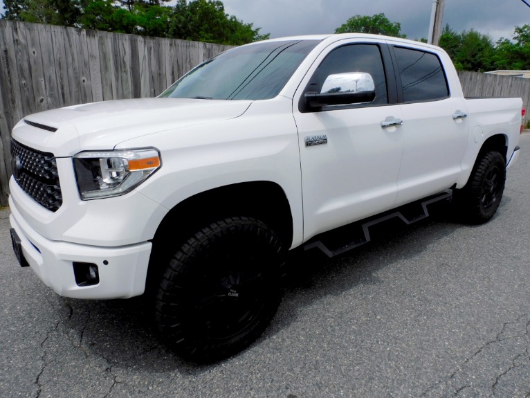 Used 2019 Toyota Tundra 4wd Platinum CrewMax 5.5'' Bed 5.7L (Natl) Used 2019 Toyota Tundra 4wd Platinum CrewMax 5.5'' Bed 5.7L (Natl) for sale  at Metro West Motorcars LLC in Shrewsbury MA 1