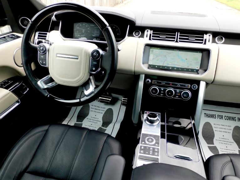 Used 2017 Land Rover Range Rover V8 Supercharged LWB Used 2017 Land Rover Range Rover V8 Supercharged LWB for sale at Metro West Motorcars LLC in Shrewsbury MA 10