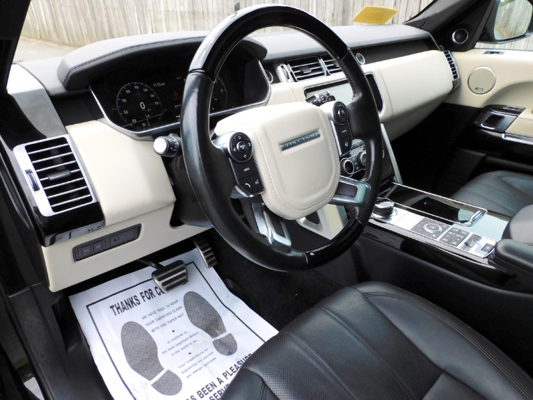 Used 2017 Land Rover Range Rover V8 Supercharged LWB Used 2017 Land Rover Range Rover V8 Supercharged LWB for sale at Metro West Motorcars LLC in Shrewsbury MA 13