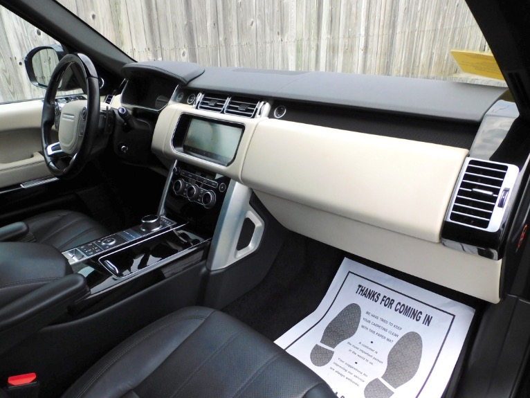 Used 2017 Land Rover Range Rover V8 Supercharged LWB Used 2017 Land Rover Range Rover V8 Supercharged LWB for sale at Metro West Motorcars LLC in Shrewsbury MA 21