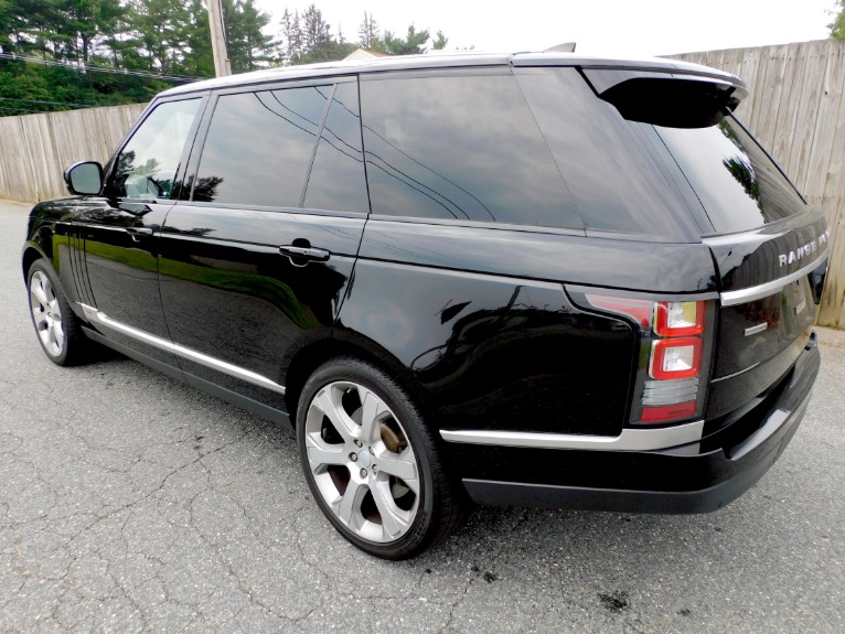 Used 2017 Land Rover Range Rover V8 Supercharged LWB Used 2017 Land Rover Range Rover V8 Supercharged LWB for sale  at Metro West Motorcars LLC in Shrewsbury MA 3