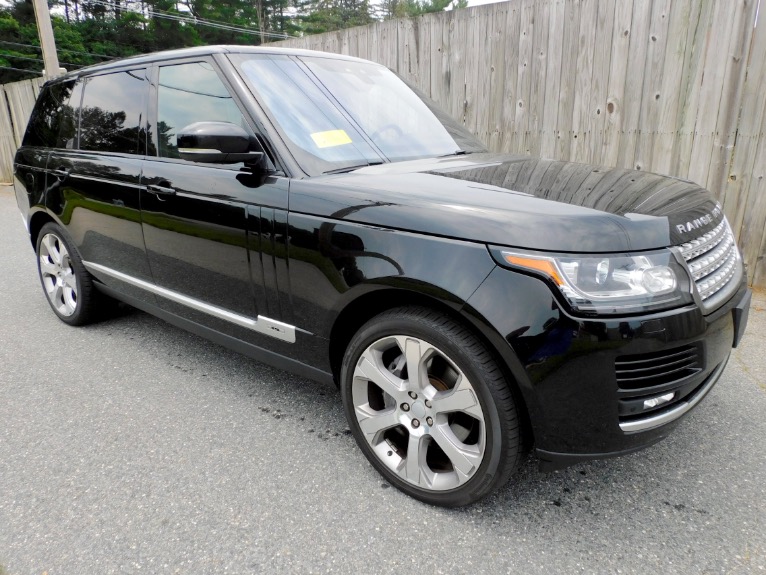 Used 2017 Land Rover Range Rover V8 Supercharged LWB Used 2017 Land Rover Range Rover V8 Supercharged LWB for sale at Metro West Motorcars LLC in Shrewsbury MA 7