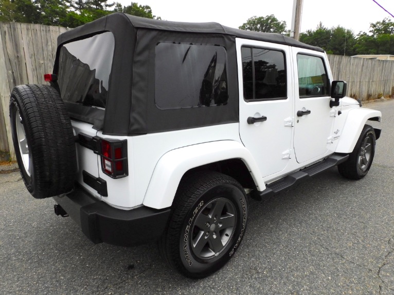 Used 2015 Jeep Wrangler Unlimited 4WD 4dr Sport Used 2015 Jeep Wrangler Unlimited 4WD 4dr Sport for sale  at Metro West Motorcars LLC in Shrewsbury MA 5