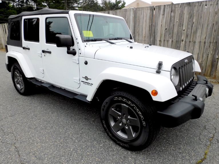 Used 2015 Jeep Wrangler Unlimited 4WD 4dr Sport Used 2015 Jeep Wrangler Unlimited 4WD 4dr Sport for sale at Metro West Motorcars LLC in Shrewsbury MA 7