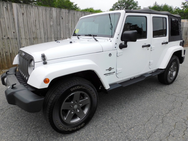 Used 2015 Jeep Wrangler Unlimited 4WD 4dr Sport Used 2015 Jeep Wrangler Unlimited 4WD 4dr Sport for sale at Metro West Motorcars LLC in Shrewsbury MA 1