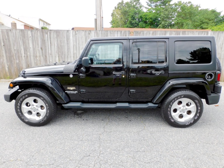 Used 2015 Jeep Wrangler Unlimited Sahara 4WD Used 2015 Jeep Wrangler Unlimited Sahara 4WD for sale  at Metro West Motorcars LLC in Shrewsbury MA 2