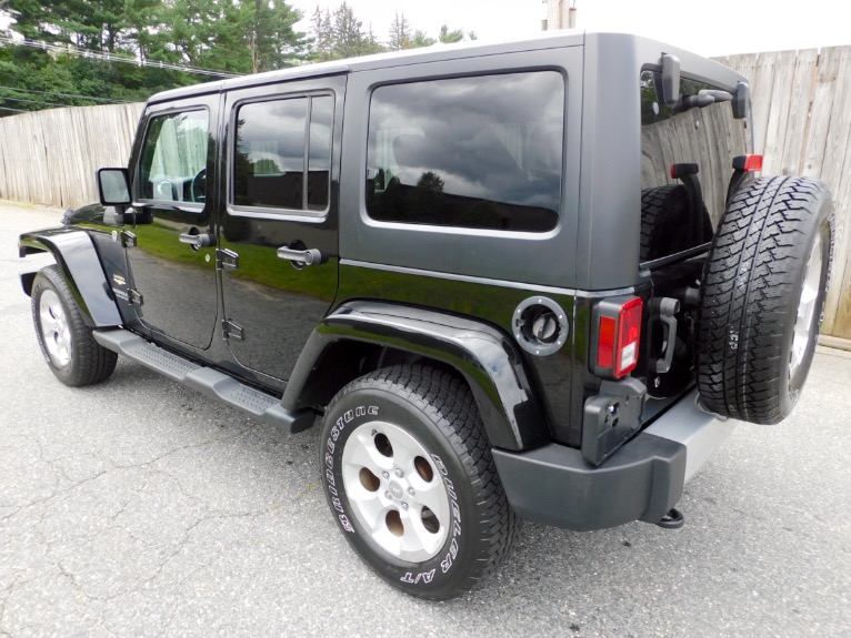 Used 2015 Jeep Wrangler Unlimited Sahara 4WD Used 2015 Jeep Wrangler Unlimited Sahara 4WD for sale at Metro West Motorcars LLC in Shrewsbury MA 3