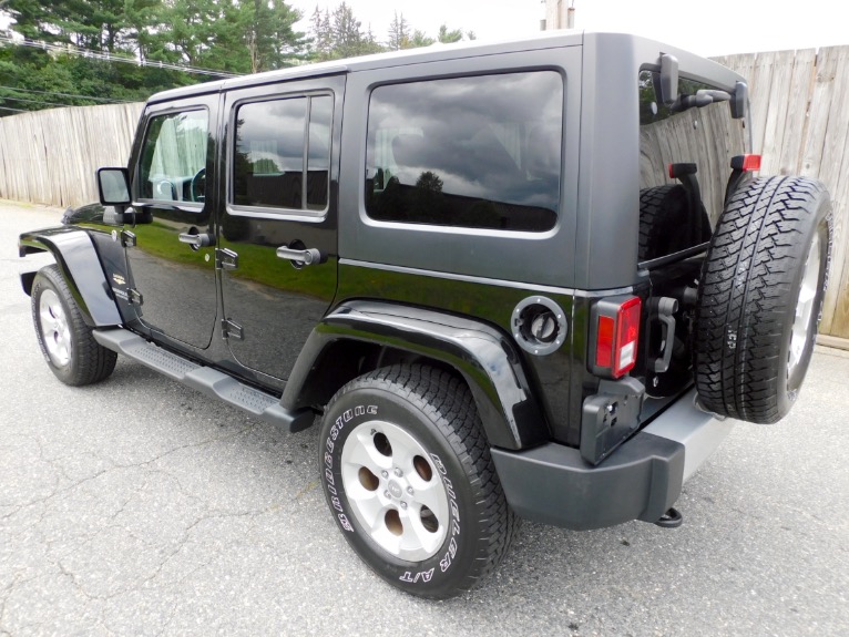 Used 2015 Jeep Wrangler Unlimited Sahara 4WD Used 2015 Jeep Wrangler Unlimited Sahara 4WD for sale  at Metro West Motorcars LLC in Shrewsbury MA 3