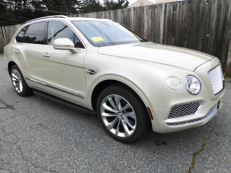 Used 2017 Bentley Bentayga W12 AWD Used 2017 Bentley Bentayga W12 AWD for sale  at Metro West Motorcars LLC in Shrewsbury MA 7