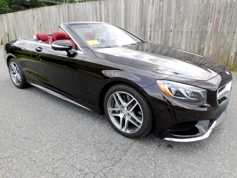 Used 2017 Mercedes-Benz S-class S 550 Cabriolet Used 2017 Mercedes-Benz S-class S 550 Cabriolet for sale at Metro West Motorcars LLC in Shrewsbury MA 11