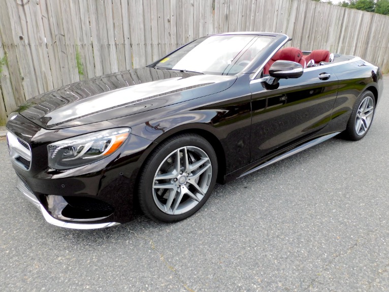 Used 2017 Mercedes-Benz S-class S 550 Cabriolet Used 2017 Mercedes-Benz S-class S 550 Cabriolet for sale  at Metro West Motorcars LLC in Shrewsbury MA 1