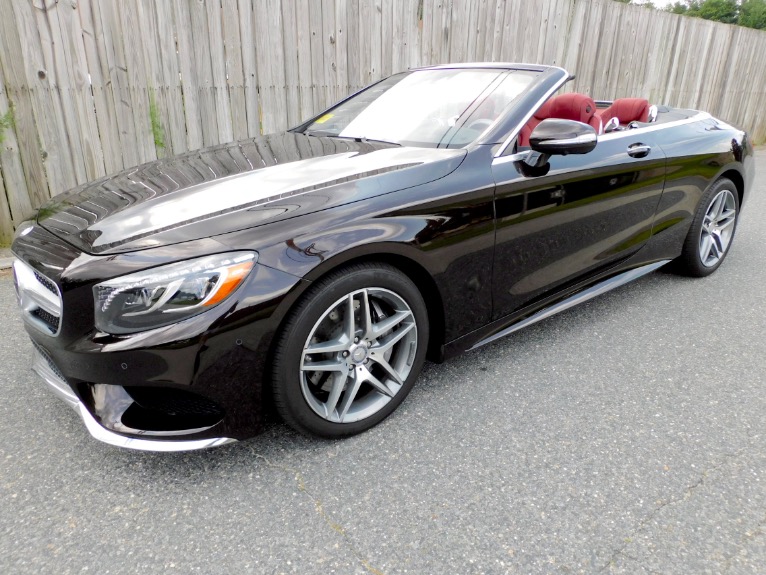 Used 2017 Mercedes-Benz S-class S 550 Cabriolet Used 2017 Mercedes-Benz S-class S 550 Cabriolet for sale at Metro West Motorcars LLC in Shrewsbury MA 1