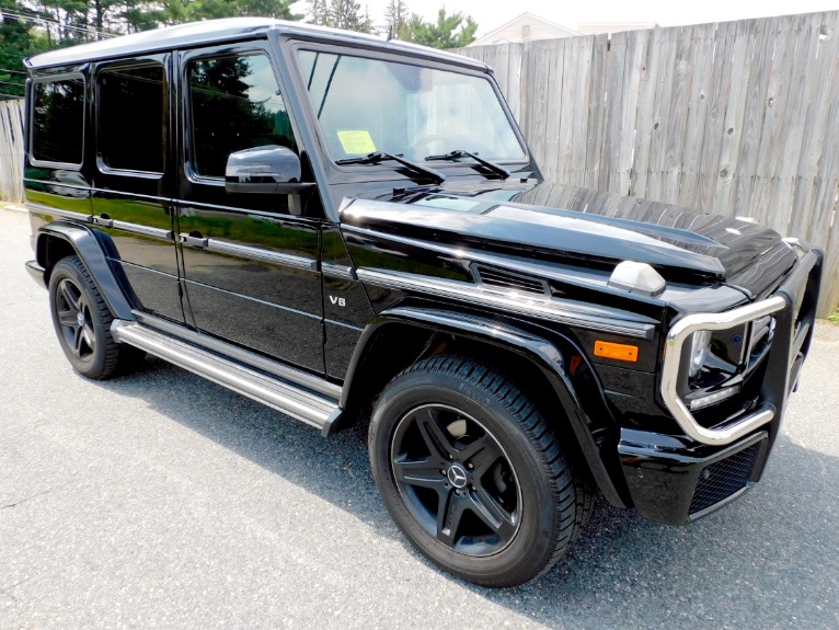 Used 2016 Mercedes-Benz G-class G550 4MATIC Used 2016 Mercedes-Benz G-class G550 4MATIC for sale at Metro West Motorcars LLC in Shrewsbury MA 7