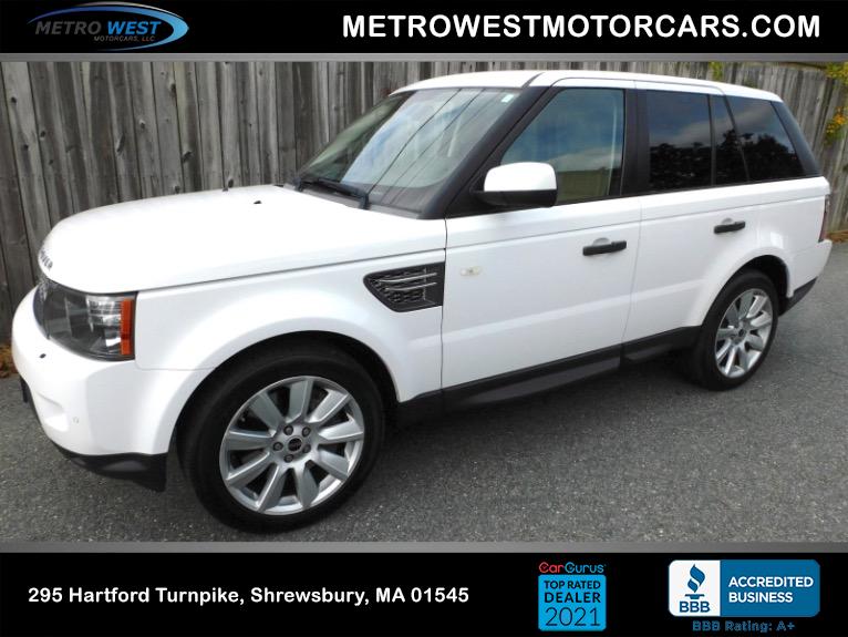 Used 2011 Land Rover Range Rover Sport Supercharged Used 2011 Land Rover Range Rover Sport Supercharged for sale at Metro West Motorcars LLC in Shrewsbury MA 1