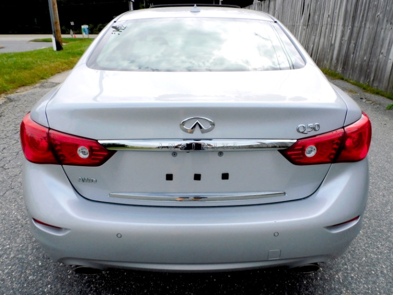 Used 2015 Infiniti Q50 Premium AWD Used 2015 Infiniti Q50 Premium AWD for sale at Metro West Motorcars LLC in Shrewsbury MA 4