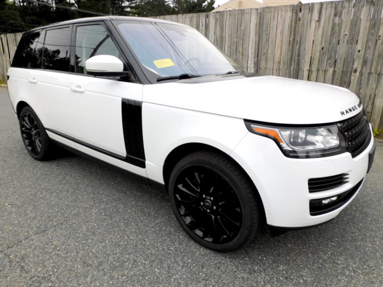 Used 2016 Land Rover Range Rover Supercharged Used 2016 Land Rover Range Rover Supercharged for sale  at Metro West Motorcars LLC in Shrewsbury MA 7