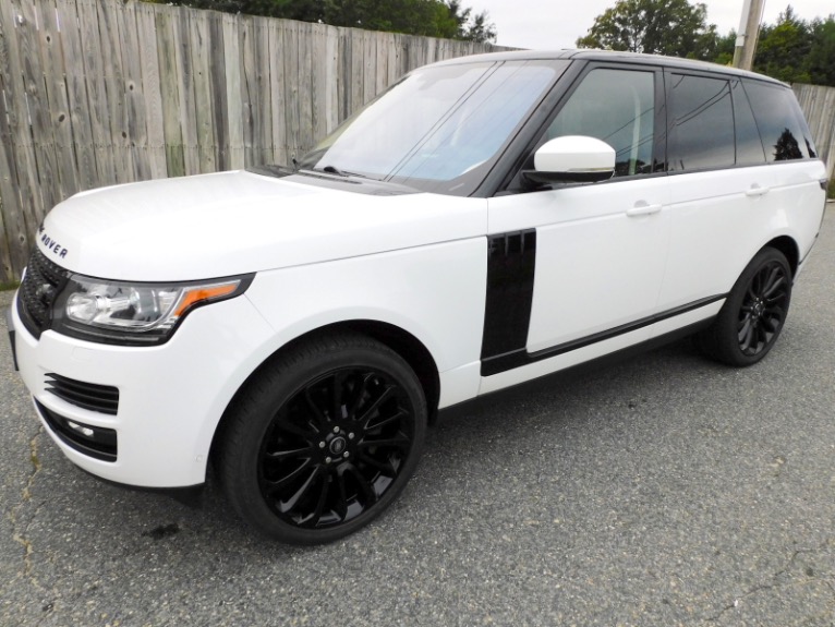 Used 2016 Land Rover Range Rover Supercharged Used 2016 Land Rover Range Rover Supercharged for sale  at Metro West Motorcars LLC in Shrewsbury MA 1