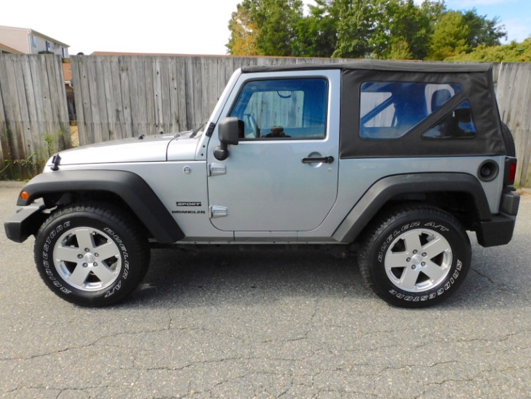 Used 2013 Jeep Wrangler 4WD 2dr Sport Used 2013 Jeep Wrangler 4WD 2dr Sport for sale  at Metro West Motorcars LLC in Shrewsbury MA 2