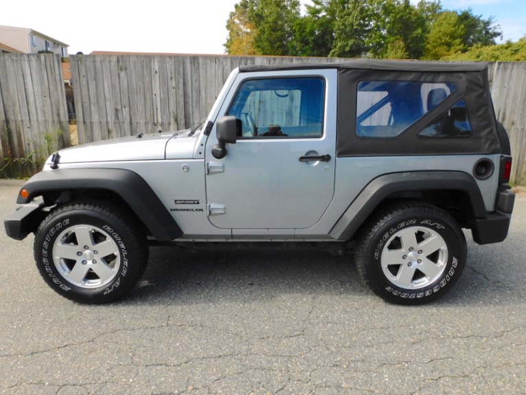 Used 2013 Jeep Wrangler 4WD 2dr Sport Used 2013 Jeep Wrangler 4WD 2dr Sport for sale at Metro West Motorcars LLC in Shrewsbury MA 2