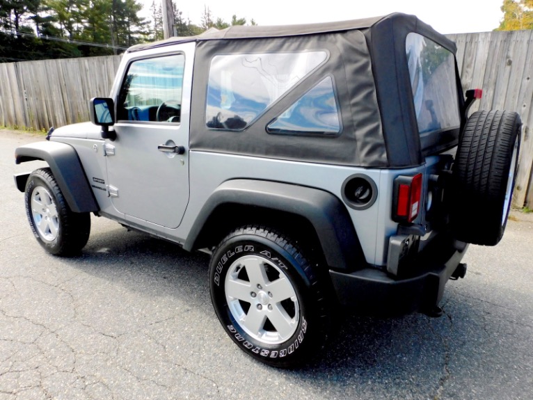 Used 2013 Jeep Wrangler 4WD 2dr Sport Used 2013 Jeep Wrangler 4WD 2dr Sport for sale  at Metro West Motorcars LLC in Shrewsbury MA 3