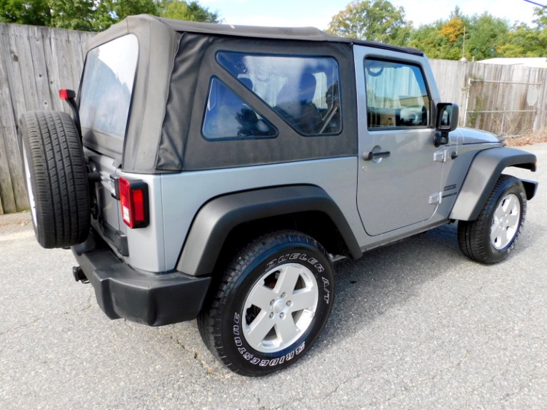 Used 2013 Jeep Wrangler 4WD 2dr Sport Used 2013 Jeep Wrangler 4WD 2dr Sport for sale at Metro West Motorcars LLC in Shrewsbury MA 5