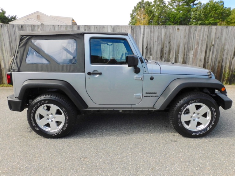 Used 2013 Jeep Wrangler 4WD 2dr Sport Used 2013 Jeep Wrangler 4WD 2dr Sport for sale  at Metro West Motorcars LLC in Shrewsbury MA 6