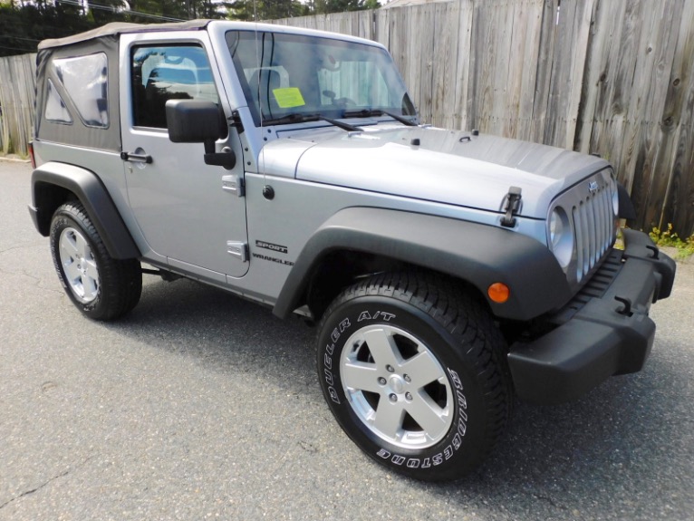 Used 2013 Jeep Wrangler 4WD 2dr Sport Used 2013 Jeep Wrangler 4WD 2dr Sport for sale at Metro West Motorcars LLC in Shrewsbury MA 7