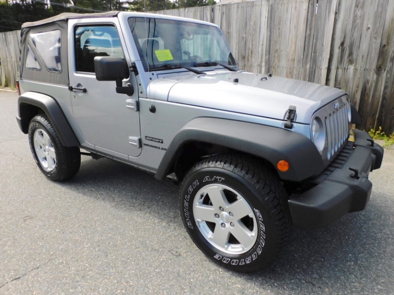 Used 2013 Jeep Wrangler 4WD 2dr Sport Used 2013 Jeep Wrangler 4WD 2dr Sport for sale  at Metro West Motorcars LLC in Shrewsbury MA 7