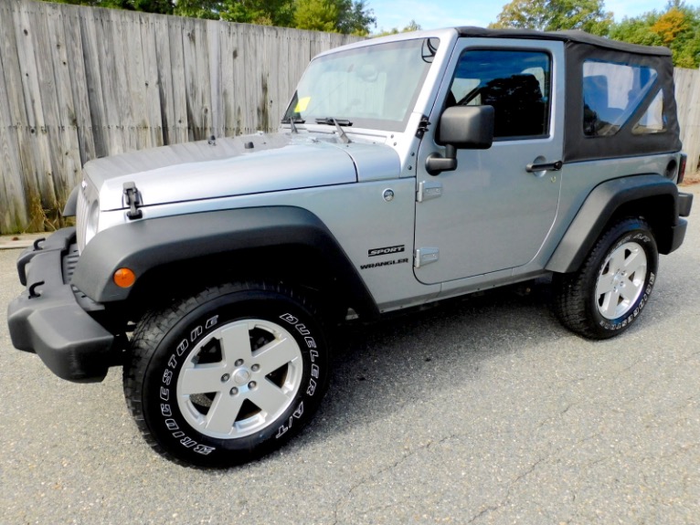 Used 2013 Jeep Wrangler 4WD 2dr Sport Used 2013 Jeep Wrangler 4WD 2dr Sport for sale  at Metro West Motorcars LLC in Shrewsbury MA 1