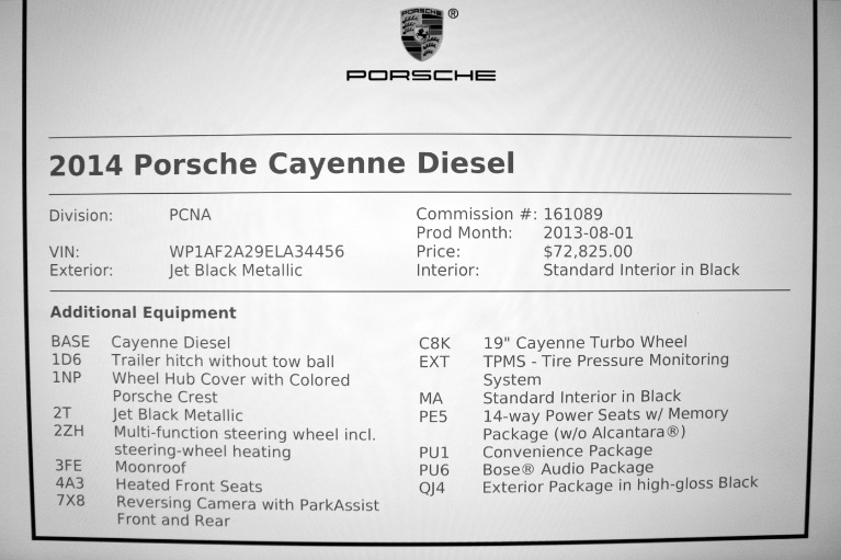 Used 2014 Porsche Cayenne Diesel AWD Used 2014 Porsche Cayenne Diesel AWD for sale at Metro West Motorcars LLC in Shrewsbury MA 22