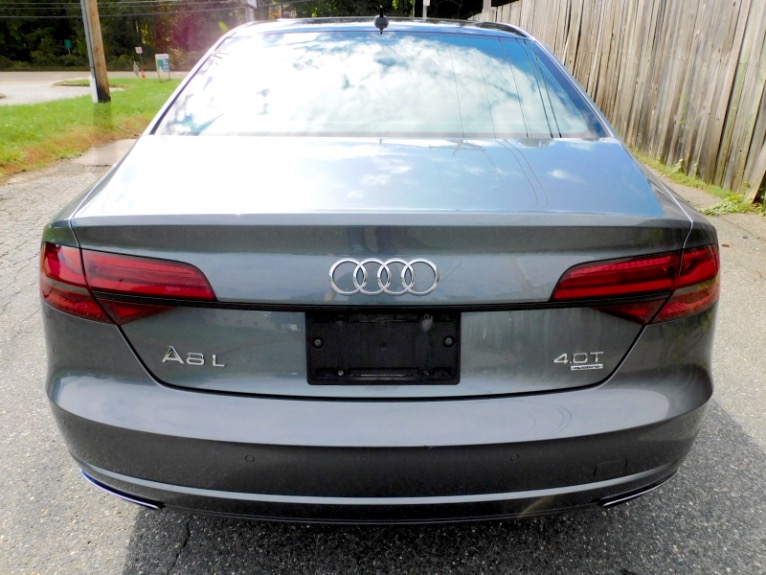 Used 2017 Audi A8 l 4.0 TFSI Quattro Sport Used 2017 Audi A8 l 4.0 TFSI Quattro Sport for sale at Metro West Motorcars LLC in Shrewsbury MA 4