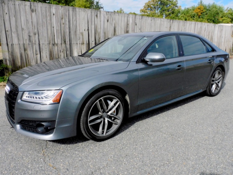 Used 2017 Audi A8 l 4.0 TFSI Quattro Sport Used 2017 Audi A8 l 4.0 TFSI Quattro Sport for sale at Metro West Motorcars LLC in Shrewsbury MA 1
