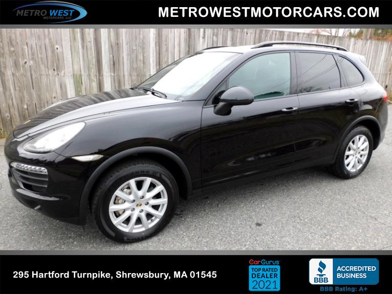 Used 2011 Porsche Cayenne S AWD Used 2011 Porsche Cayenne S AWD for sale  at Metro West Motorcars LLC in Shrewsbury MA 1
