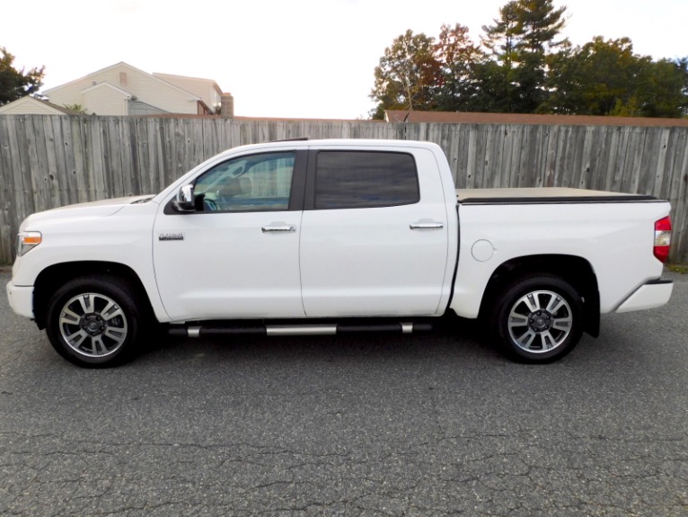 Used 2019 Toyota Tundra 4wd Platinum CrewMax 5.5'' Bed 5.7L Used 2019 Toyota Tundra 4wd Platinum CrewMax 5.5'' Bed 5.7L for sale  at Metro West Motorcars LLC in Shrewsbury MA 2