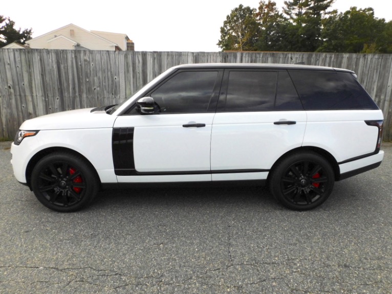 Used 2017 Land Rover Range Rover V6 Supercharged HSE Used 2017 Land Rover Range Rover V6 Supercharged HSE for sale  at Metro West Motorcars LLC in Shrewsbury MA 2