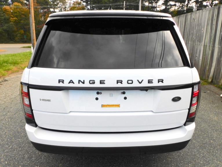Used 2017 Land Rover Range Rover V6 Supercharged HSE Used 2017 Land Rover Range Rover V6 Supercharged HSE for sale at Metro West Motorcars LLC in Shrewsbury MA 4