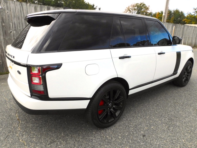 Used 2017 Land Rover Range Rover V6 Supercharged HSE Used 2017 Land Rover Range Rover V6 Supercharged HSE for sale at Metro West Motorcars LLC in Shrewsbury MA 5