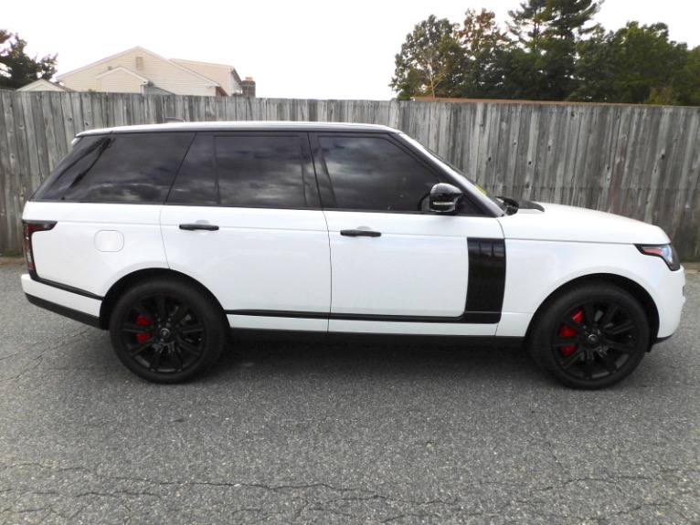 Used 2017 Land Rover Range Rover V6 Supercharged HSE Used 2017 Land Rover Range Rover V6 Supercharged HSE for sale at Metro West Motorcars LLC in Shrewsbury MA 6