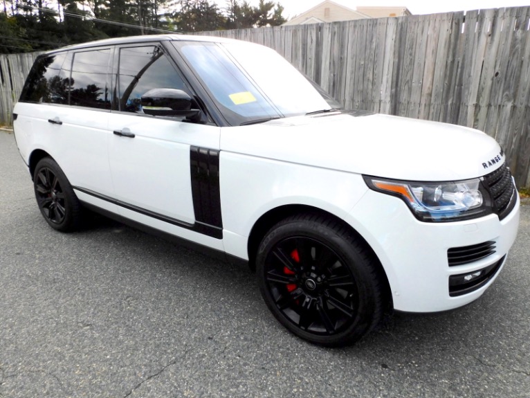 Used 2017 Land Rover Range Rover V6 Supercharged HSE Used 2017 Land Rover Range Rover V6 Supercharged HSE for sale  at Metro West Motorcars LLC in Shrewsbury MA 7