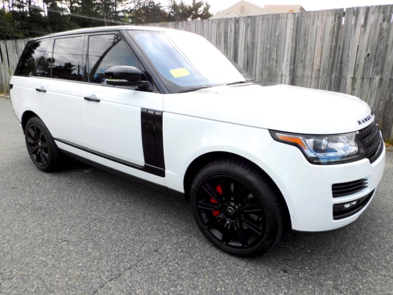 Used 2017 Land Rover Range Rover V6 Supercharged HSE Used 2017 Land Rover Range Rover V6 Supercharged HSE for sale at Metro West Motorcars LLC in Shrewsbury MA 7