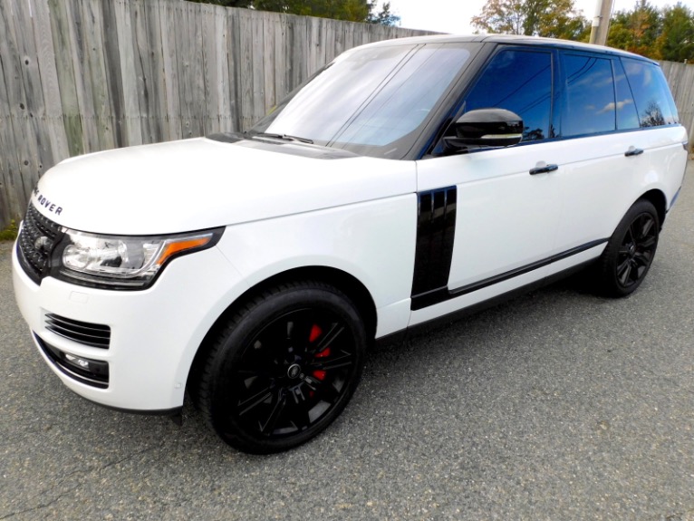 Used 2017 Land Rover Range Rover V6 Supercharged HSE Used 2017 Land Rover Range Rover V6 Supercharged HSE for sale  at Metro West Motorcars LLC in Shrewsbury MA 1