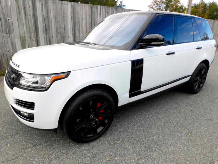 Used 2017 Land Rover Range Rover V6 Supercharged HSE Used 2017 Land Rover Range Rover V6 Supercharged HSE for sale at Metro West Motorcars LLC in Shrewsbury MA 1