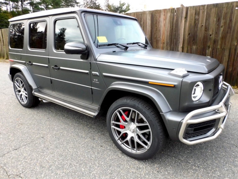 Used 2020 Mercedes-Benz G-class AMG G 63 4MATIC SUV Used 2020 Mercedes-Benz G-class AMG G 63 4MATIC SUV for sale at Metro West Motorcars LLC in Shrewsbury MA 7