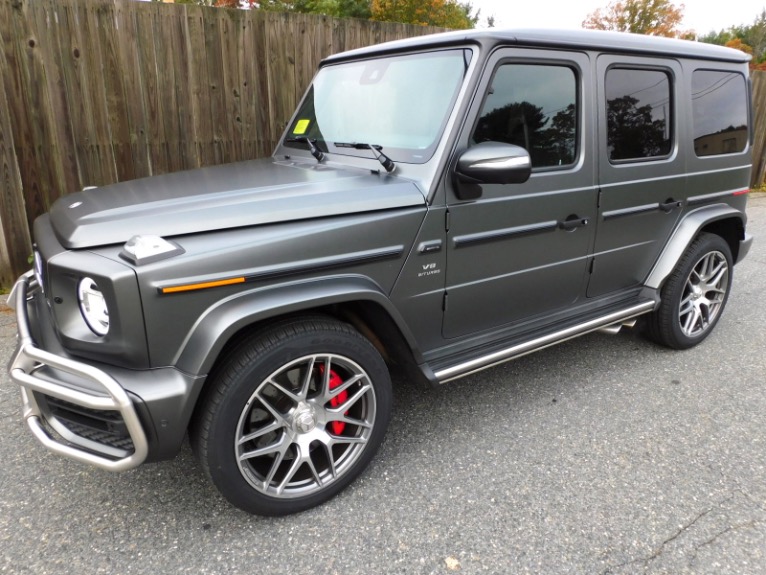 Used 2020 Mercedes-Benz G-class AMG G 63 4MATIC SUV Used 2020 Mercedes-Benz G-class AMG G 63 4MATIC SUV for sale at Metro West Motorcars LLC in Shrewsbury MA 1