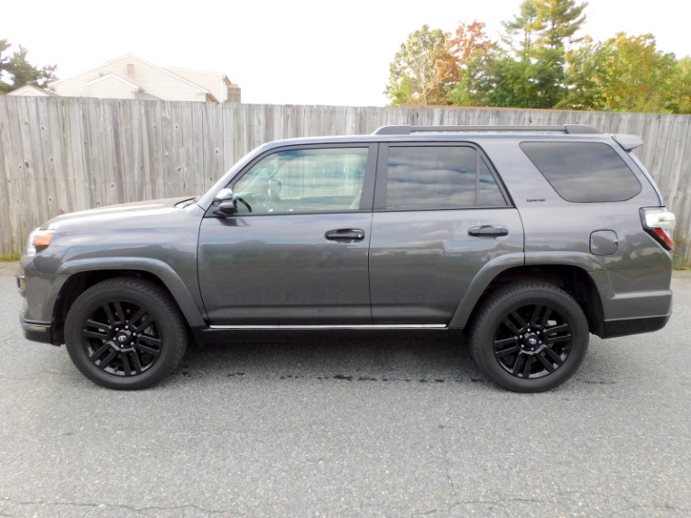 Used 2019 Toyota 4runner Limited Nightshade 4WD (Natl) Used 2019 Toyota 4runner Limited Nightshade 4WD (Natl) for sale  at Metro West Motorcars LLC in Shrewsbury MA 2