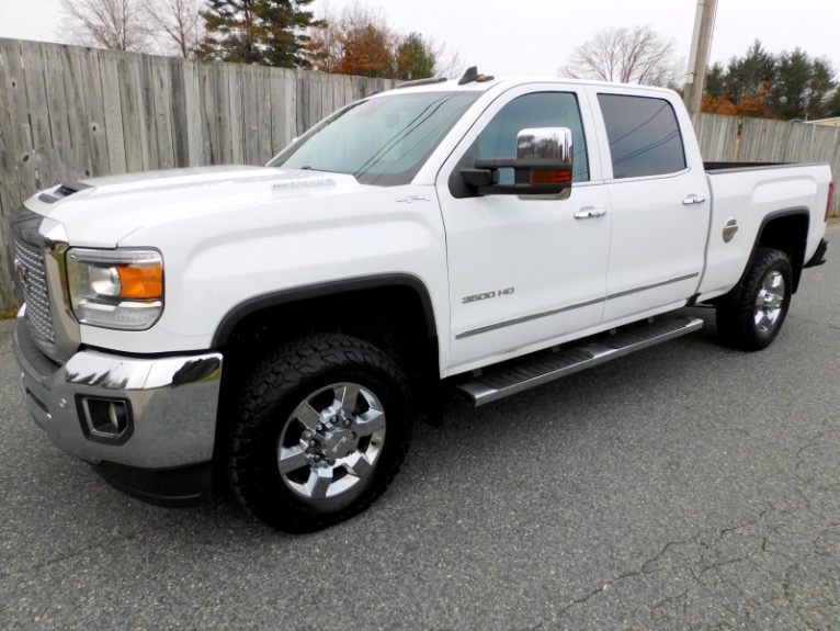 Used 2017 GMC Sierra 3500hd 4WD Crew Cab 153.7 SLT Used 2017 GMC Sierra 3500hd 4WD Crew Cab 153.7 SLT for sale at Metro West Motorcars LLC in Shrewsbury MA 1