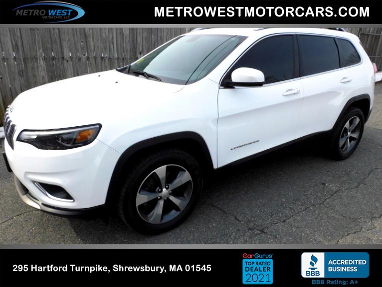 Used 2019 Jeep Cherokee Limited 4x4 Used 2019 Jeep Cherokee Limited 4x4 for sale  at Metro West Motorcars LLC in Shrewsbury MA 1